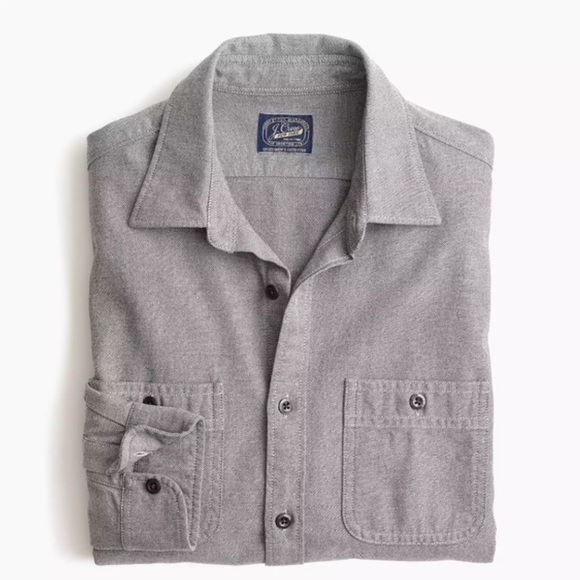 NWT J.Crew Workshirt Shirt Button Up Long Sleeve - Picture 1 of 4